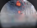 Момент удара ВСУ по АЗС в Старобельске ЛНР попал на видео