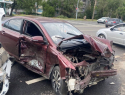 В Луганске произошло ДТП с участием трёх автомобилей