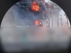 Момент удара ВСУ по АЗС в Старобельске ЛНР попал на видео