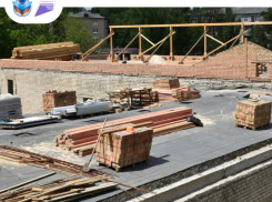 В Антраците ЛНР вовсю идет капитальный ремонт школы