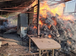 Огнём уничтожено 12 тонн сена: в селе Краснодонского района ЛНР случился пожар 