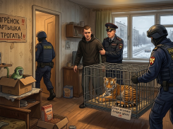 Тигр в хрущевке: житель Стаханова ответит в суде за домашний зоопарк