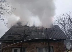 Спасатели МЧС отстояли постройки на частном подворье в ЛНР