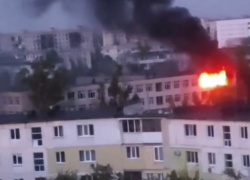 Огнеборцы потушили пожар в недействующей школе в Северодонецке ЛНР