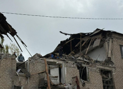 Аварийные конструкции на доме, пострадавшем от взрыва в Красном Луче, полностью демонтированы