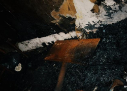 На пожаре в Луганске спасли годовалого ребенка