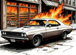 В Луганске автовладельцу пришлось раскошелиться за сгоревшее авто