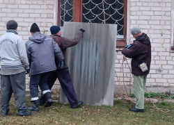 Восстановлением многоквартирных домов в Кременной ЛНР занимаются Астраханские специалисты