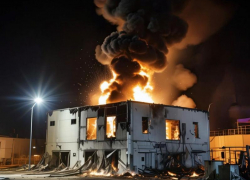 Две нефтебазы ЛНР ночью атаковали беспилотники