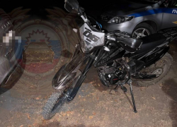 17-летний мотоциклист вылетел с дороги в Антрацитовском районе ЛНР