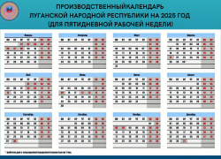 В какие праздничные даты в 2025 году будут отдыхать жители ЛНР