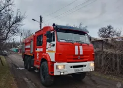 Пожар в ЛНР едва не обернулся взрывом