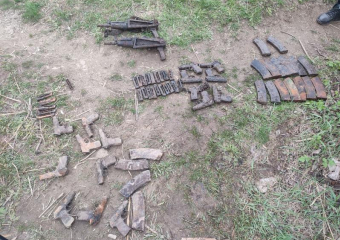 Школьник из Стаханова ЛНР помог полиции обнаружить схрон с оружием
