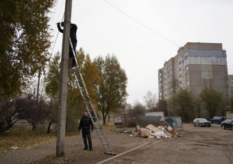 В Алчевске ЛНР появится более 100 видеокамер, установка уже началась