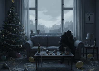 Постновогодняя депрессия: как выжить после веселых каникул