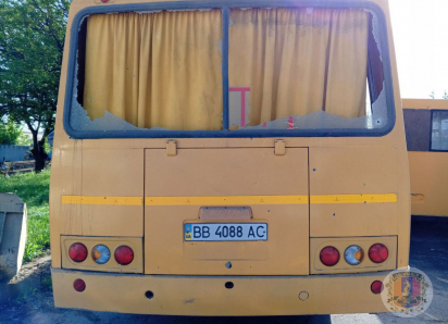 Водитель всех спас: в Лисичанске дрон ВСУ атаковал пассажирский автобус