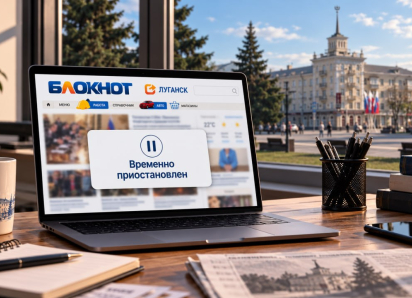 «Блокнот Луганск» временно приостанавливает работу