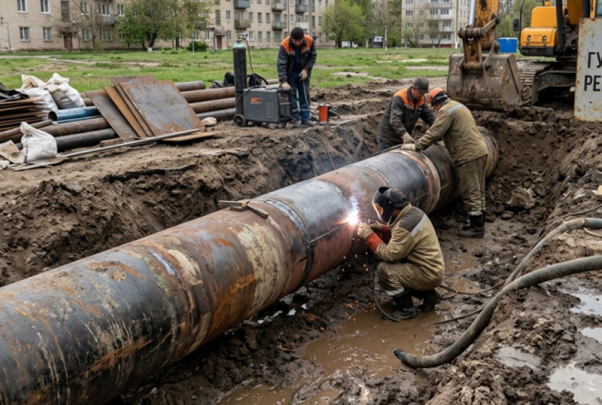 Магистральный водовод прорвало — несколько посёлков ЛНР без воды до 22 июля