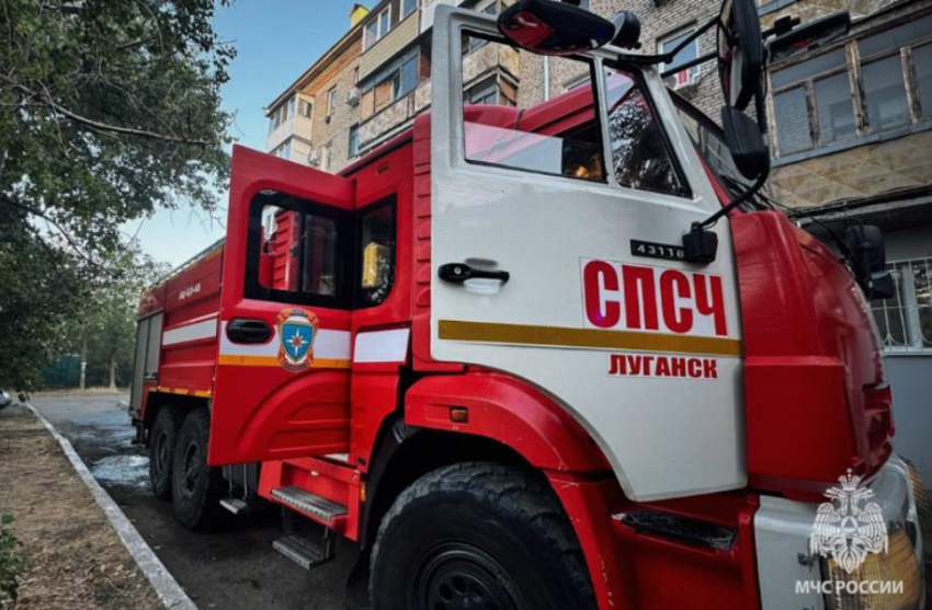 В ЛНР за сутки произошли три пожара и смертельное ДТП
