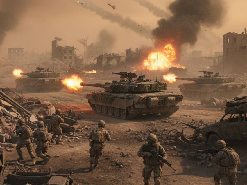 Новости СВО: Россия «зажгла» небо под Харьковом и ВСУ таранят кольцо в Купянске