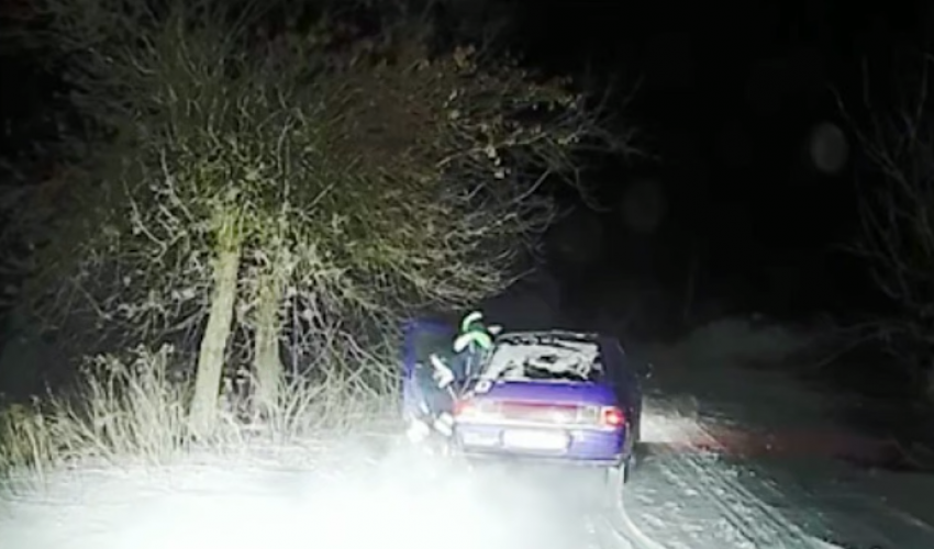 Пьяный житель ЛНР устроил погоню и сбил инспектора ГИБДД