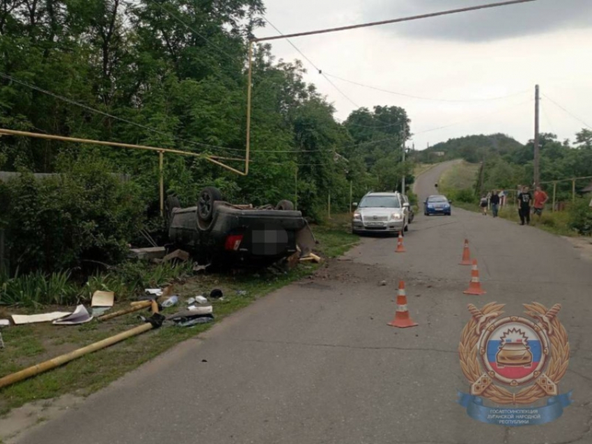 В ЛНР пострадал несовершеннолетний пассажир в результате аварии 