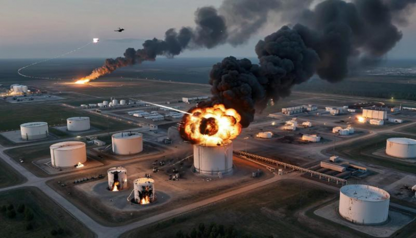 ВСУ ударили по шахте и нефтебазе в ЛНР