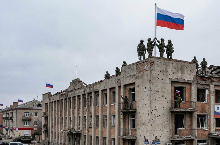 Новости СВО: массированный ответ России Киеву, наши флаги над Лиманом и исход из Запорожья