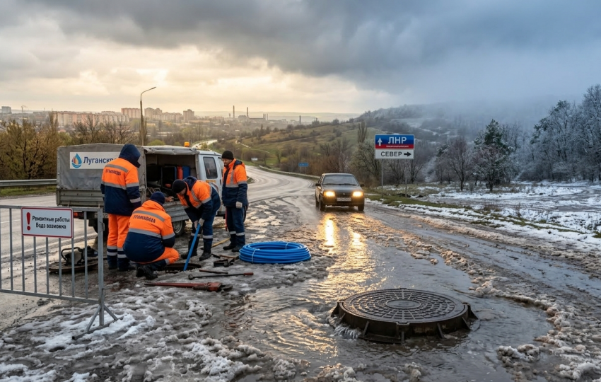 Внимание, ремонты: «Лугансквода» обновила список адресов на 19 марта