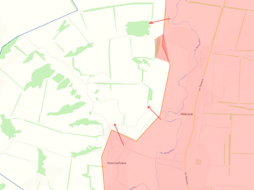 ВСУ попытались атаковать у Надии ЛНР, наши витязи продвинулись у Невского и Новолюбовки