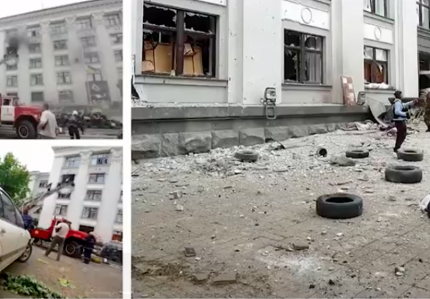 Родион Мирошник: головорезы Зеленского упражняются на мирном Луганске