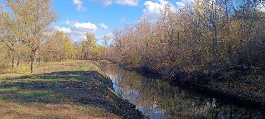 В Первомайске завершена расчистка реки Лугань