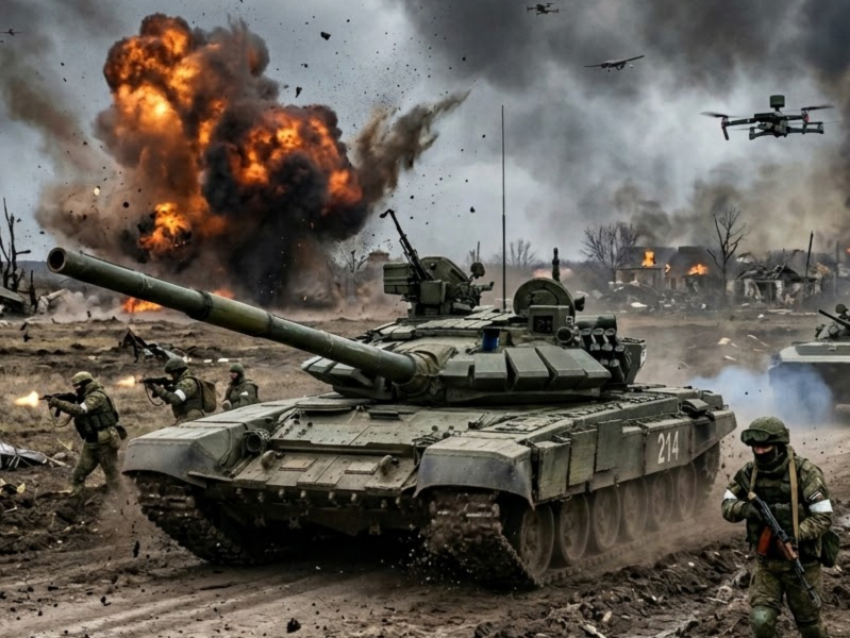 Сводка СВО к 25 марта: рой дронов ВС РФ над Киевом и наступление на Харьков