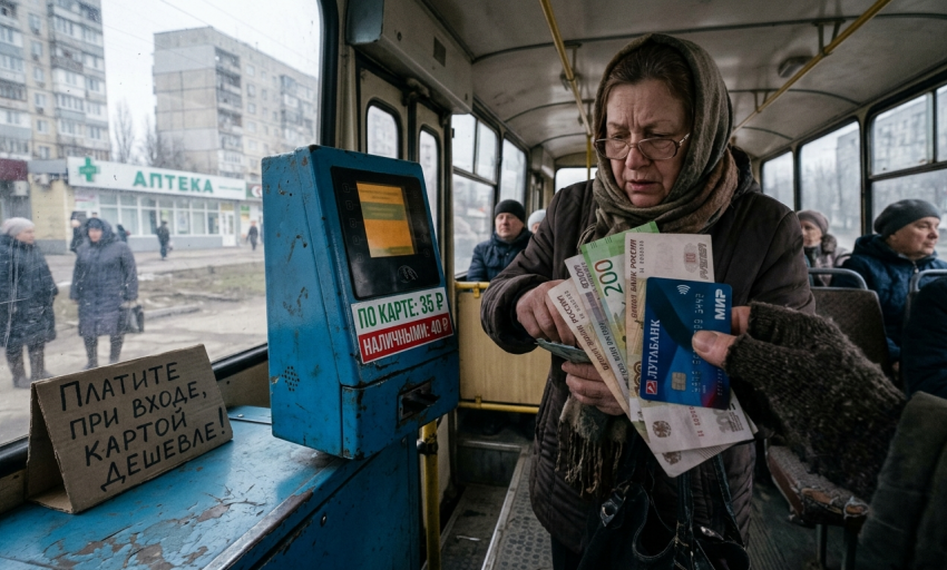 Проезд в маршрутках ЛНР взлетел в цене
