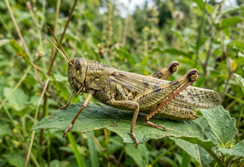 Слухи не подтвердились: на границе ЛНР не нашли кладок саранчи