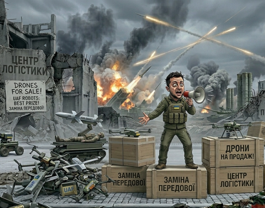 Новости СВО: Одесса под контролем фашистов, Зеленский пытается продать дроны, армия России освобождает Ильинку