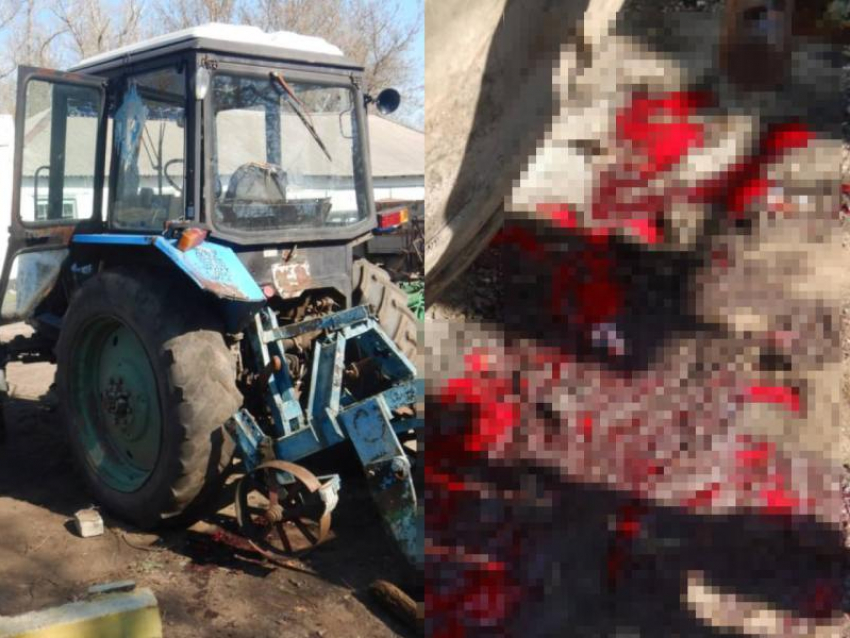Тракторист без опыта переехал своего коллегу в Свердловском лесоохотничьем хозяйстве в ЛНР