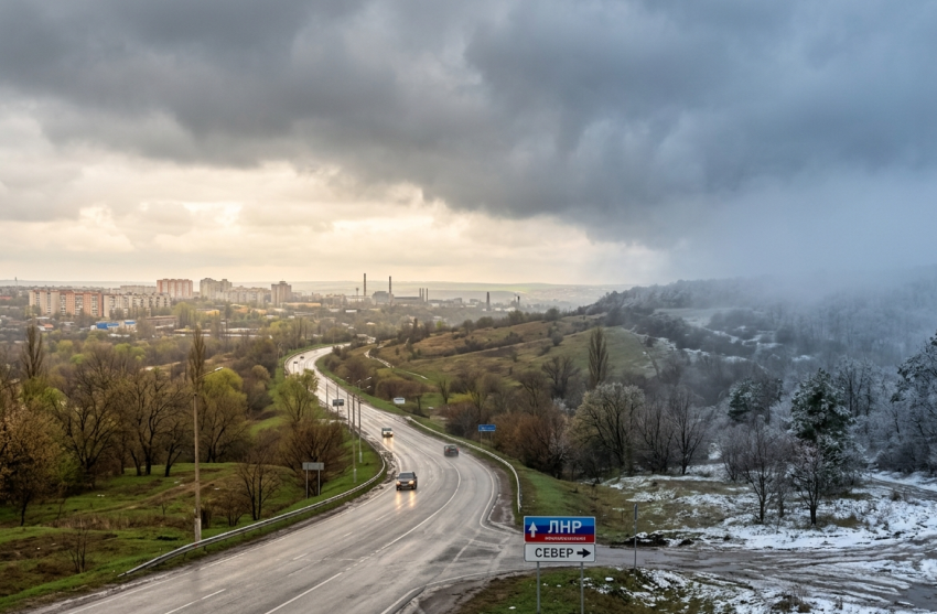 Зима не сдается: на север ЛНР обрушится мокрый снег и туман