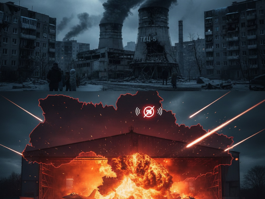 Новости СВО: ловушка для «Миражей» во Львове, прилет обнулил базу НАТО, Киев погружается в ледяной блэкаут