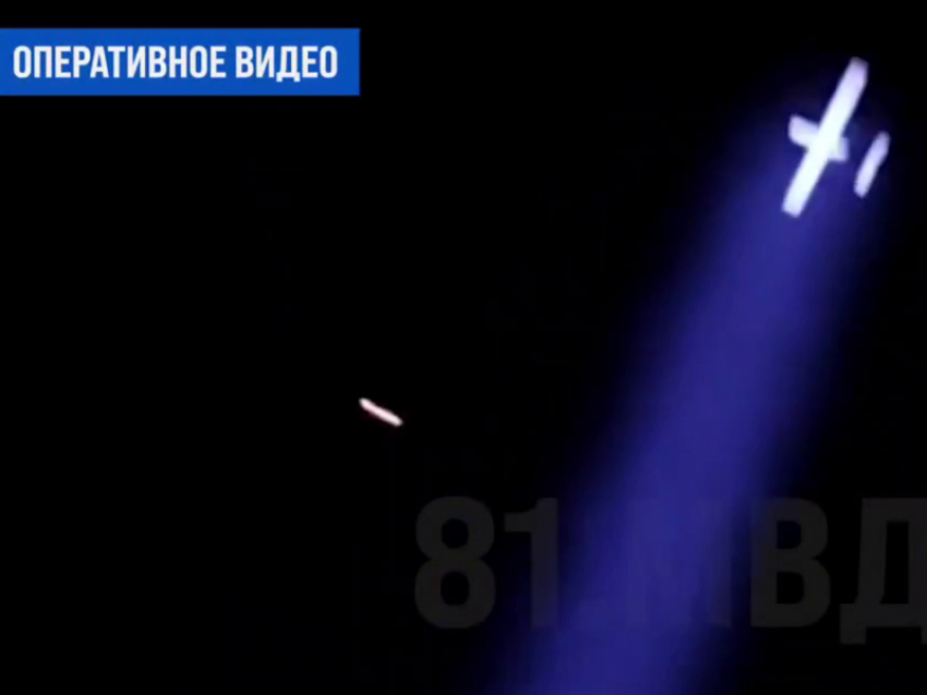 За ночь полицейские сбили два беспилотника ВСУ в небе над ЛНР